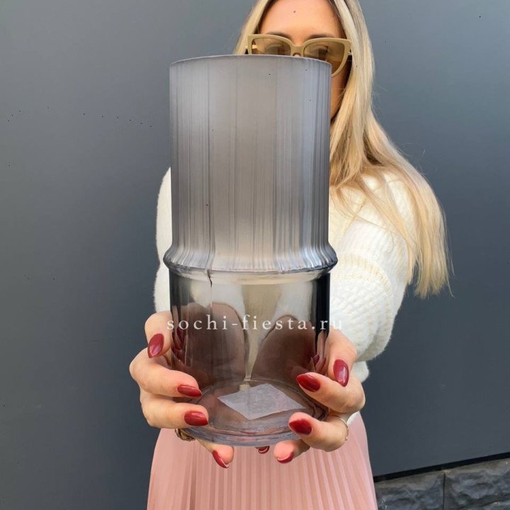 Стеклянная ваза №3 в Волжские