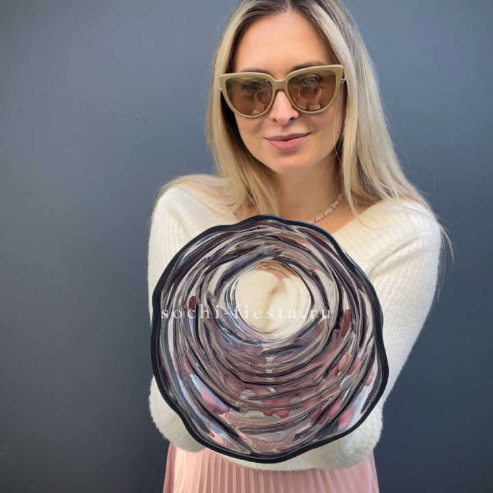 Стеклянная ваза №2 в Волжские